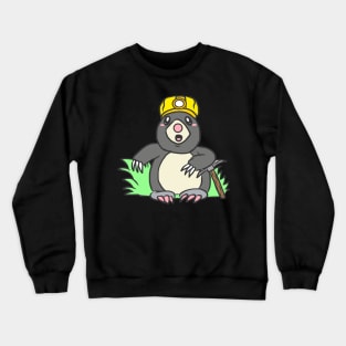 Mole Gardener Animal Funny Garden Gift Cool Crewneck Sweatshirt